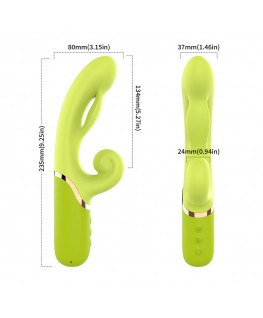 ARMONY - GONFIATORE PUNTO A PER STIMOLATORE VIBRATORE VERDE