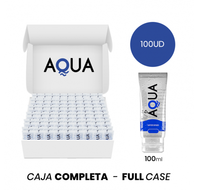 MOQ 100 - AQUA QUALITY LUBRIFICANTE A BASE ACQUA 100 ML