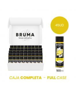 MOQ 45 - BRUMA OLIO DA MASSAGGIO PREMIUM EFFETTO CALORE SAPORE PINA COLADA 3 IN 1 - 100 ML