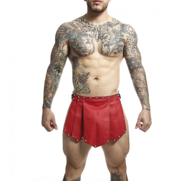 MOB - GONNA ROMANDA ROSSA DNGEON TAGLIA UNICA