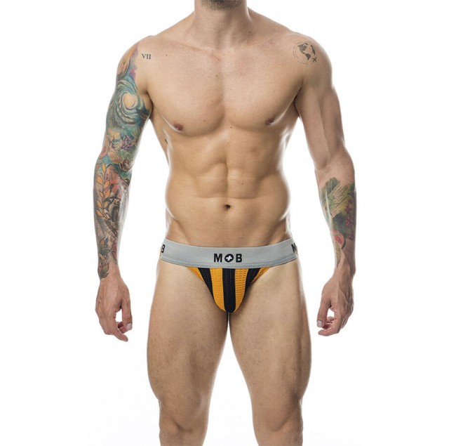 MOB - CLASSIC JOCK STRIPE ARANCIONE TAGLIA L