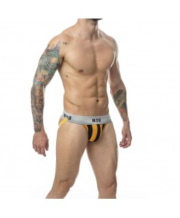 MOB - CLASSIC JOCK STRIPE ARANCIONE TAGLIA S