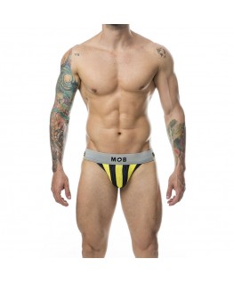 MOB - CLASSIC JOCK STRIPE GIALLO TAGLIA L