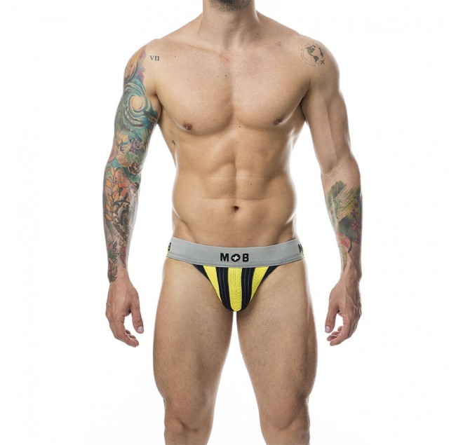 MOB - CLASSIC JOCK STRIPE GIALLO TAGLIA L