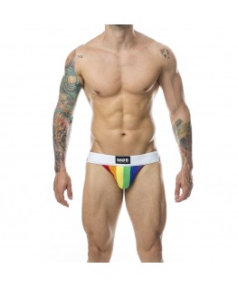 MOB - CLASSIC JOCK STRIPE RAINBOW TAGLIA L