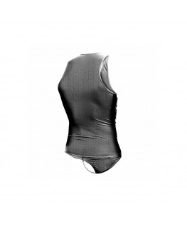 MOB - BODYSHEER NERO TRASPARENTE TAGLIA L/XL