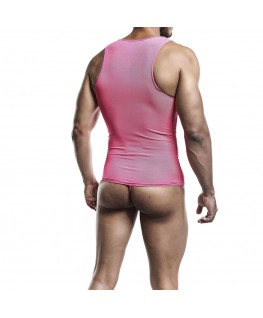 MOB - BODYSHEER ROSA TRASPARENTE TAGLIA L/XL