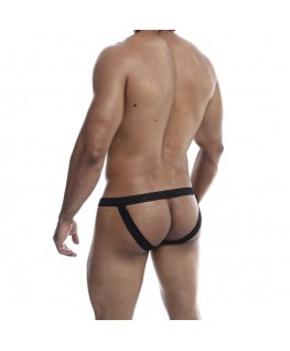 MOB - SMOKING CON PERIZOMA IN PIZZO TAGLIA L/XL