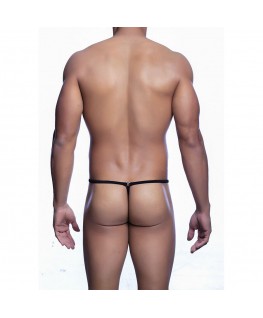 MOB - PERIZOMA NERO A FORMA DI LACRIMA TAGLIA S/M