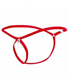 MOB - PERIZOMA ROSSO A FORMA DI LACRIMA TAGLIA L/XL