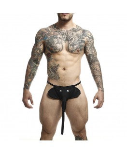 MOB - PERIZOMA ELEFANTE NERO TAGLIA UNICA