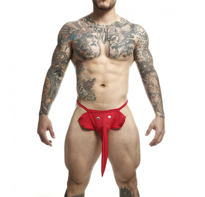 MOB - PERIZOMA ELEFANTE ROSSO TAGLIA UNICA