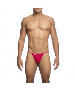 MOB - PERIZOMA IN MICROFIBRA ROSSO TAGLIA L/XL