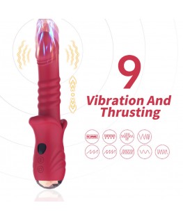 ARMONY - POINT A DILDO VIBRATORE STIMOLANTE ROSSO
