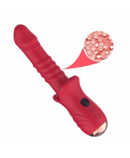 ARMONY - POINT A DILDO VIBRATORE STIMOLANTE ROSSO