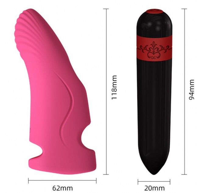 ARMONY - AURORA VIBRATORE FINGER FUCSIA