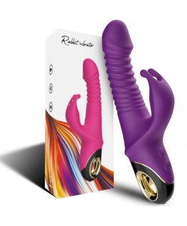ARMONY - VIBRATORE ZING DILDO CONIGLIO VIOLA