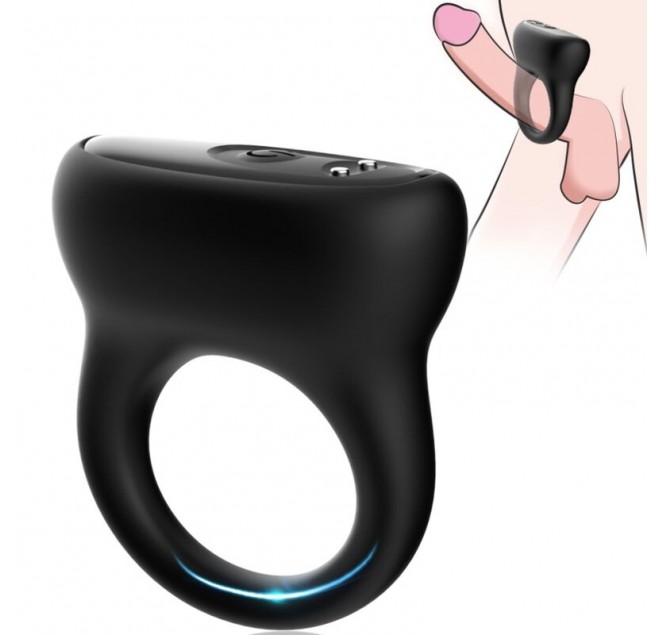 ARMONY - ANELLO VIBRATORE NERO