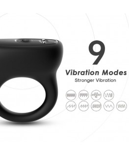 ARMONY - ANELLO VIBRATORE NERO