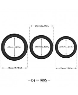 ARMONY - ANELLO TRIPLO IN SILICONE LUMINOSO