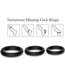 ARMONY - ANELLO TRIPLO IN SILICONE LUMINOSO