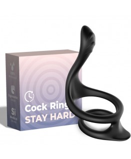 ARMONY - ANELLO ANALE DOPPIO CODA NERO