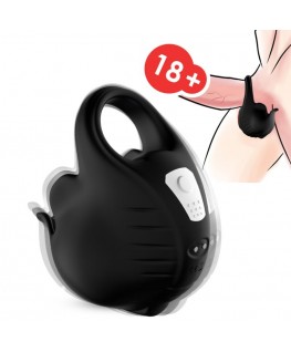 ARMONY - ANELLO VIBRATORE A COPPE NERO