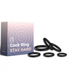 ARMONY - ANELLI IN SILICONE NERO