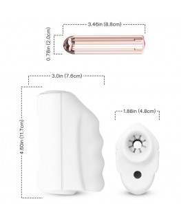 ARMONY - MASTURBATORE E VIBRATORE MAESTRO BIANCO