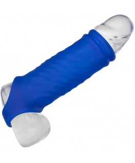 CALEXOTICS - ADMIRAL COPERTURA PER PENE WAVE IN SILICONE LIQUIDO BLU