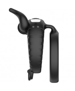 ARMONY - BULL'S PASION VIBRATORE AD ANELLO 10 VELOCITÀ NERO