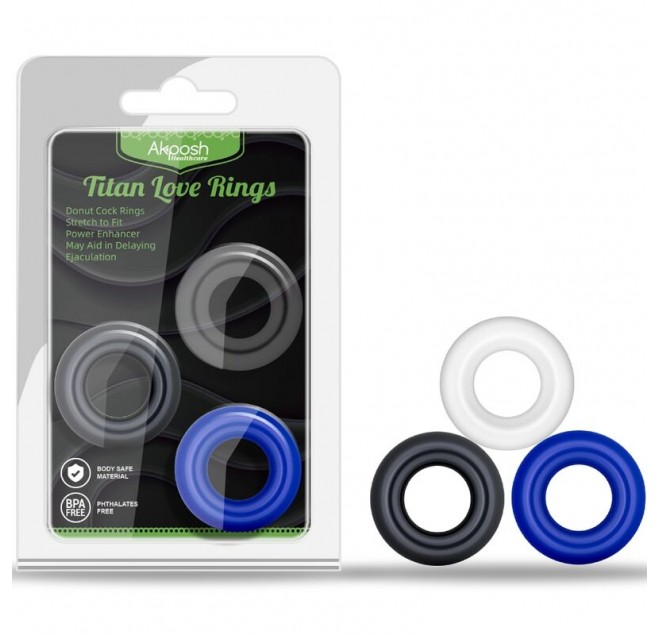 ARMONY - TITAN LOVE ANELLO CIAMBELLA COLORI MULTIPLI