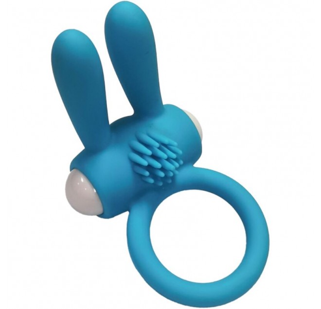 ARMONY - MR BUNNY ANELLO VIBRATORE IN SILICONE NERO