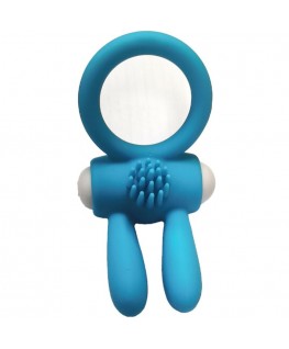 ARMONY - MR BUNNY ANELLO VIBRATORE IN SILICONE NERO
