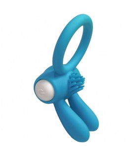 ARMONY - MR BUNNY ANELLO VIBRATORE IN SILICONE NERO