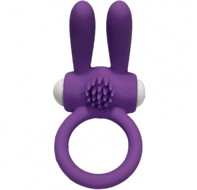 ARMONY - MR BUNNY ANELLO VIBRATORE IN SILICONE VIOLA