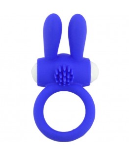 ARMONY - MR BUNNY ANELLO VIBRATORE IN SILICONE BLU