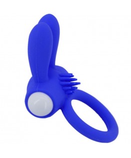 ARMONY - MR BUNNY ANELLO VIBRATORE IN SILICONE BLU