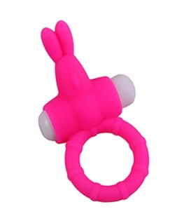 ARMONY - MS BUNNY ANELLO VIBRATORE IN SILICONE ROSA