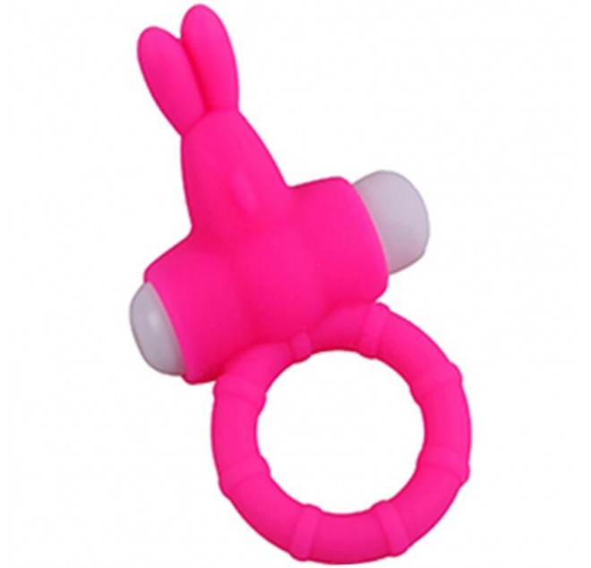 ARMONY - MS BUNNY ANELLO VIBRATORE IN SILICONE ROSA