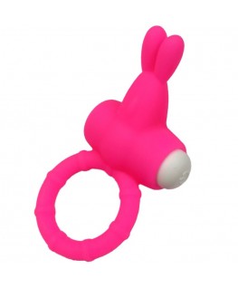 ARMONY - MS BUNNY ANELLO VIBRATORE IN SILICONE ROSA