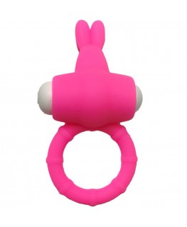 ARMONY - MS BUNNY ANELLO VIBRATORE IN SILICONE ROSA