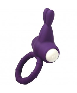 ARMONY - MS BUNNY ANELLO VIBRATORE IN SILICONE VIOLA