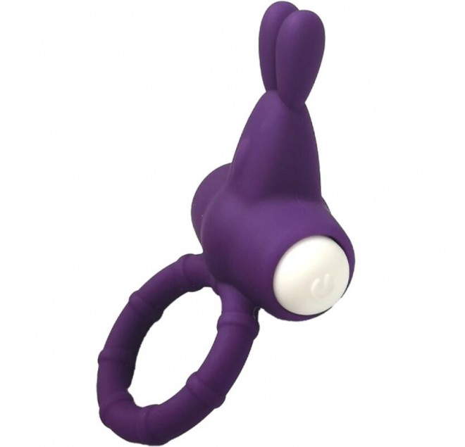 ARMONY - MS BUNNY ANELLO VIBRATORE IN SILICONE VIOLA
