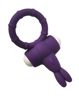ARMONY - MS BUNNY ANELLO VIBRATORE IN SILICONE VIOLA