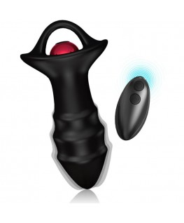 ARMONY - VIBRATORE A DITA KYLIN E TELECOMANDO CON PRESA ANALE NERO