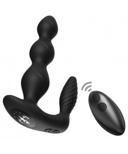 ARMONY - VIBRATORE E STIMOLATORE MANFUN PLUG ANALE TELECOMANDO NERO