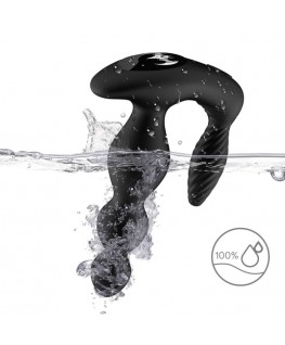 ARMONY - VIBRATORE E STIMOLATORE MANFUN PLUG ANALE TELECOMANDO NERO