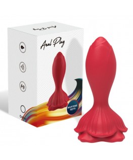 ARMONY - VIBRATORE ROSA E TELECOMANDO PICCOLO PLUG ANALE ROSSO