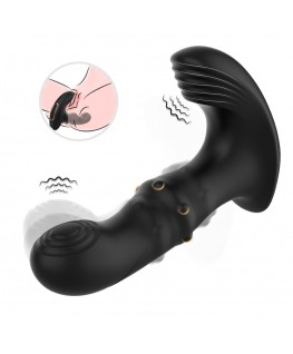 ARMONY - VIBRATORE ANALE PROSTATICO TELECOMANDO NERO